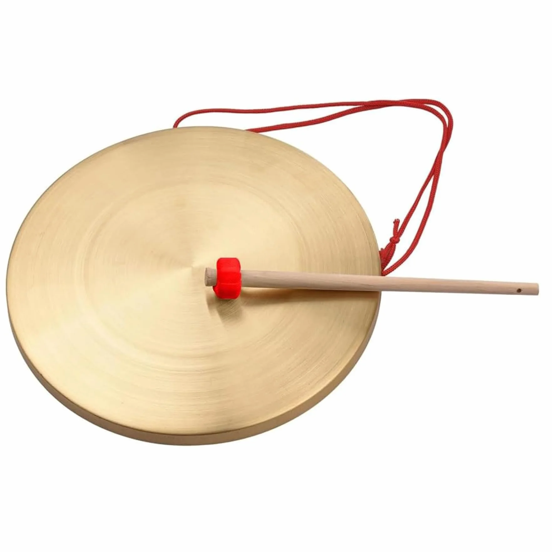 Cappello per Gong Fatto a Mano, Adatto per Opera, Strumenti a percussione e Uso Quotidiano (Gong e Martello per Gong),50CM