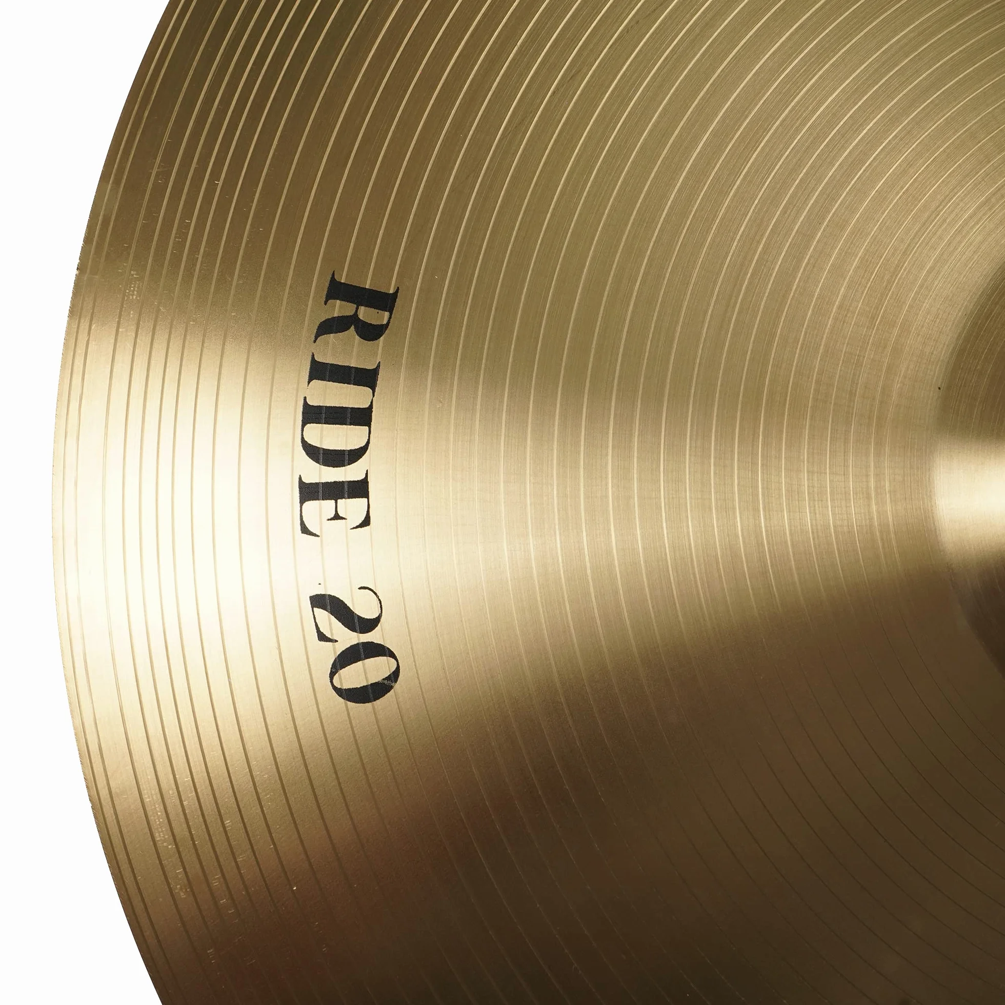 Cymbals S piatto Ride 20 pollici (50,8cm) per Batteria – Finitura Tradizionale Alloy
