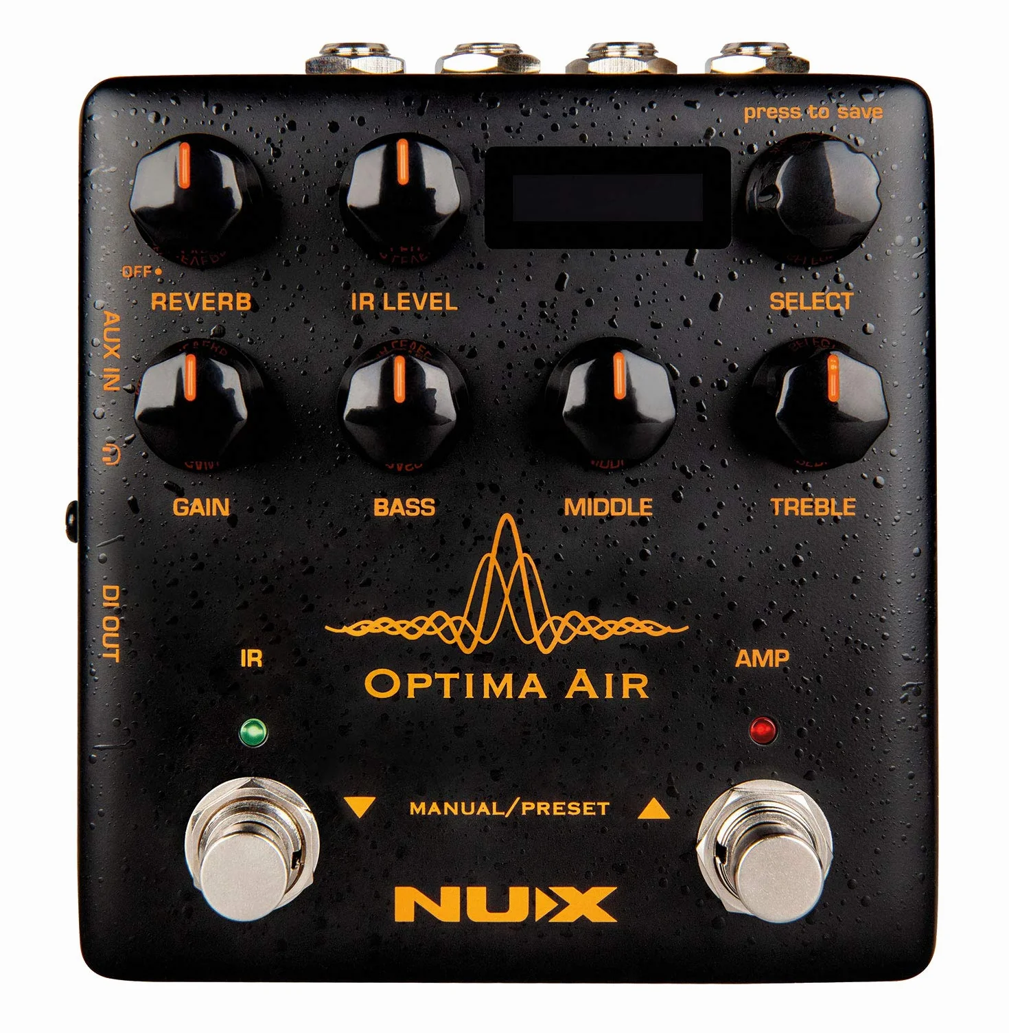 NUX-NAI5 - simulatore di chitarra acustica a doppio interruttore