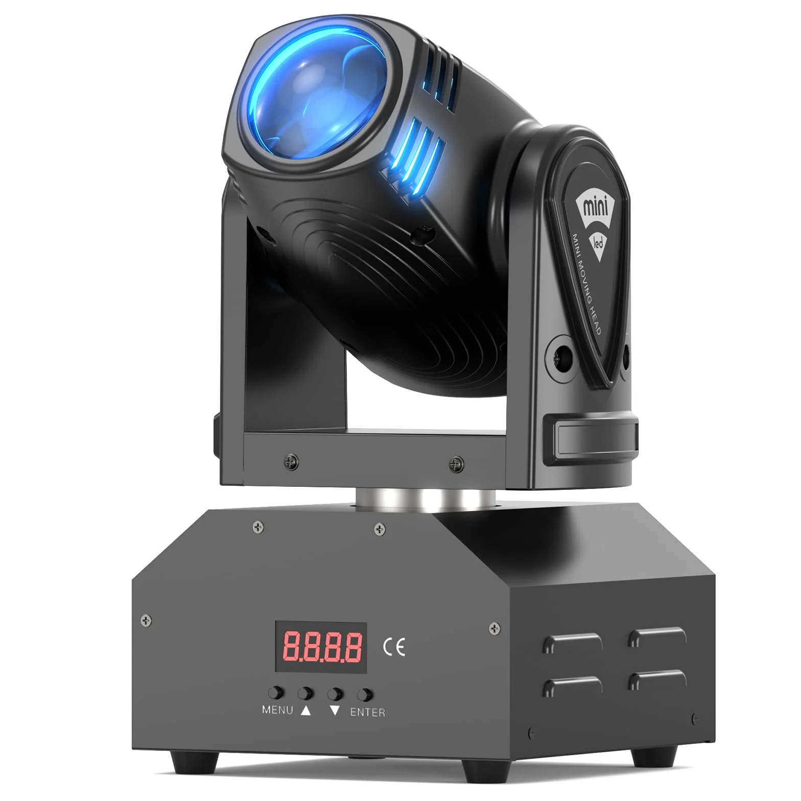 UKing Mini RGBW LED Beam Teste Mobili d-mx 11/13 CH Pinspot Luce Disco Luce Effetti Luce Controllati dalla Musica per DJ Disco Party Club Bar Palco
