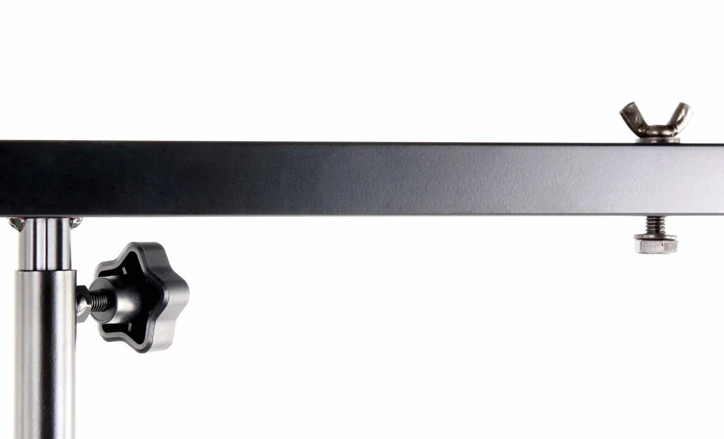 Showlite LS250 Statore Luci con Traverse Orizzontale (per illuminazione palco e concerti, fino a 4 fari, 1,10m-2,50m, portata max: 30 kg)