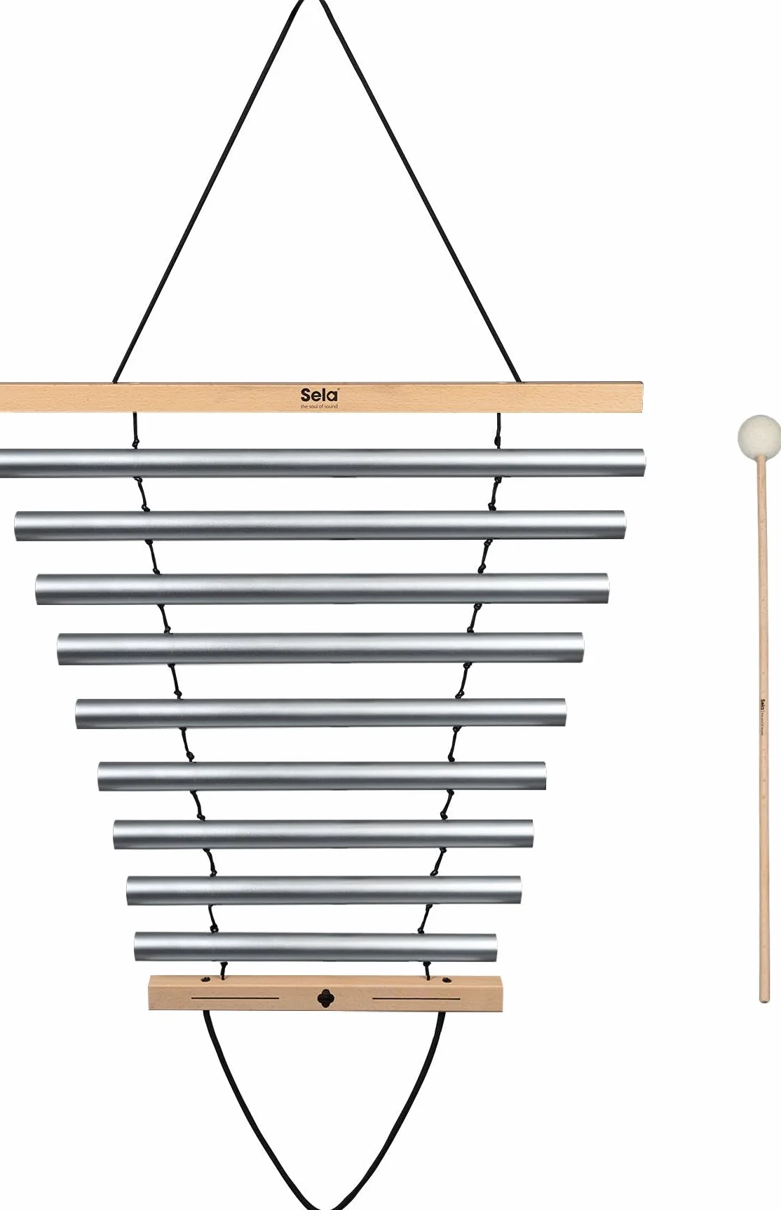 Harmony Chimes 9 Natural in C, incl. borsa e martello