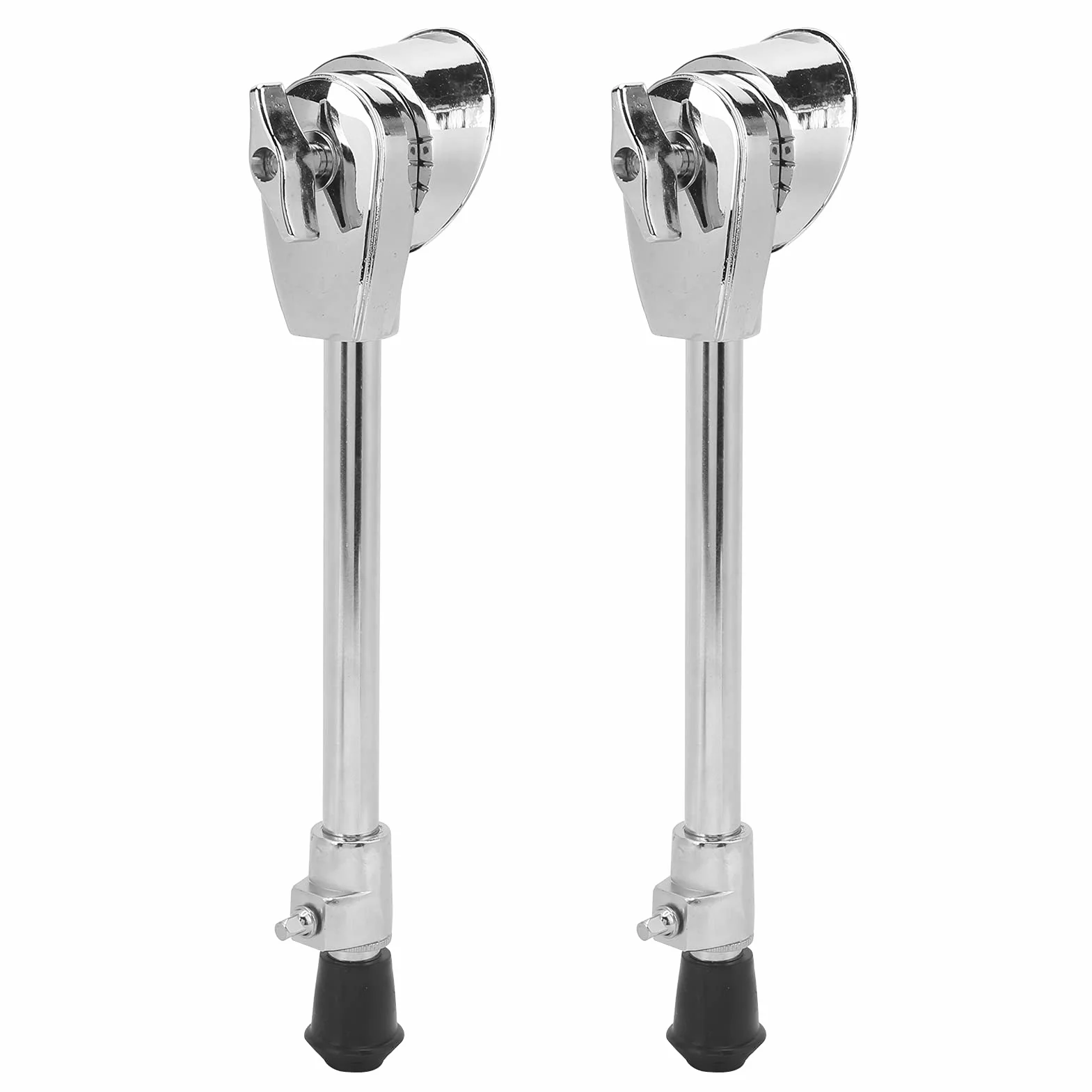Coppia di gambe per grancassa Supporto per set di batteria Piedini per grancassa Accessorio per percussioni Gamba con staffa fissa Accessorio per gambe per grancassa Accessorio per strumenti a percuss