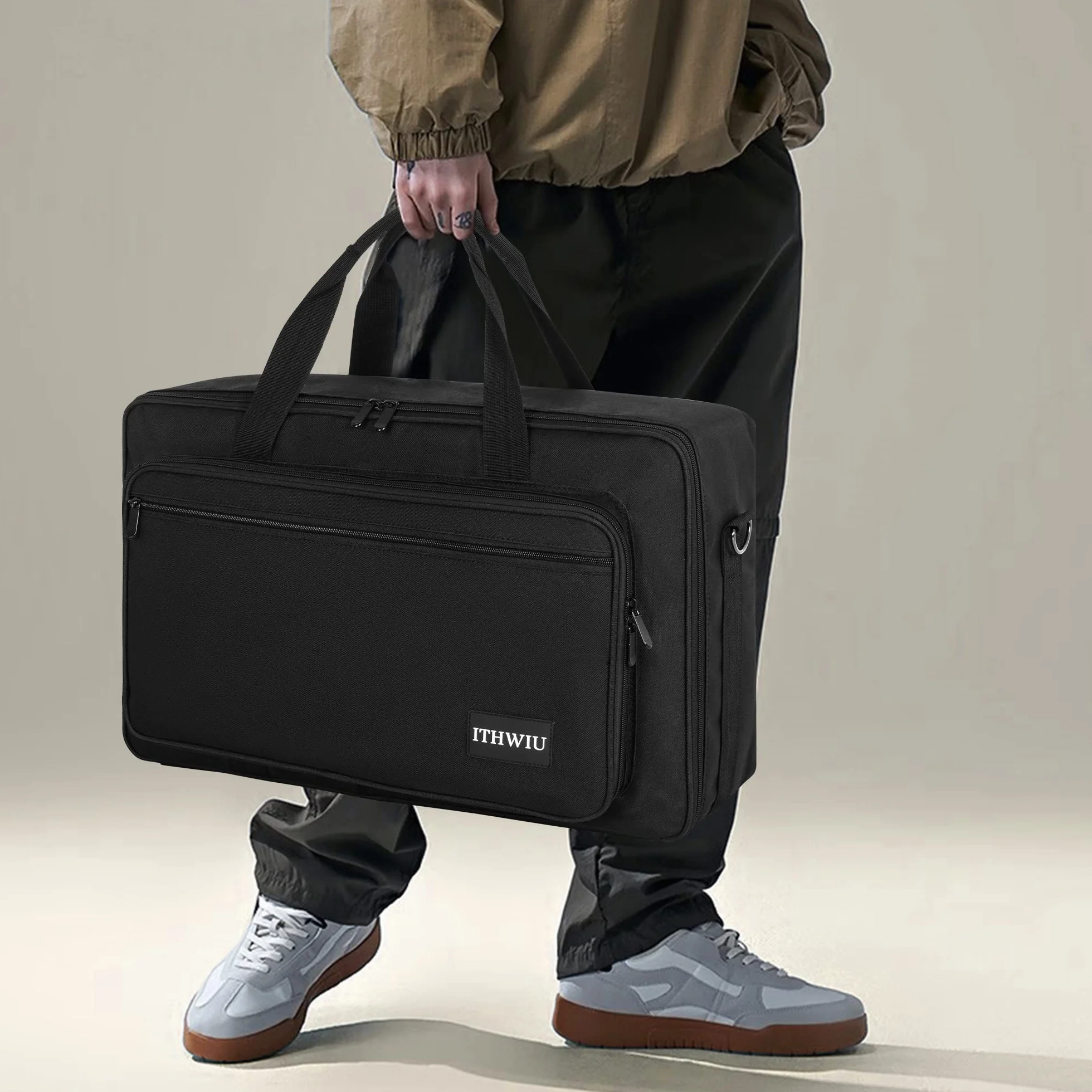 OUUTMEE Custodia portatile per controller DJ,75 x 45 x12 cm,Borsa portatile,Nero