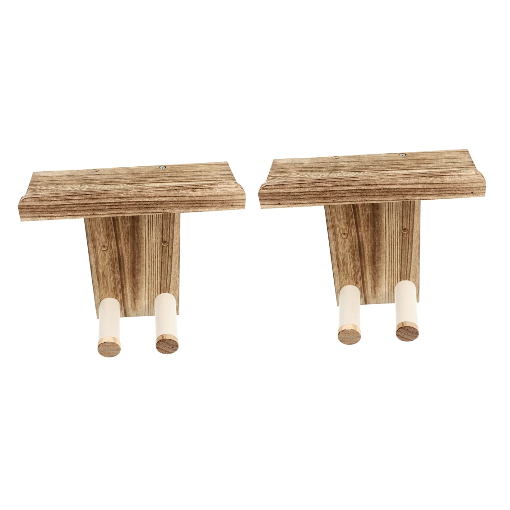 ERINGOGO Appendi Chitarra da Muro in Legno 2 Pezzi, Supporto | Ukulele e Chitarra, Facile da Installare e Rimuovere, per Appartamento Piccolo e Negozio