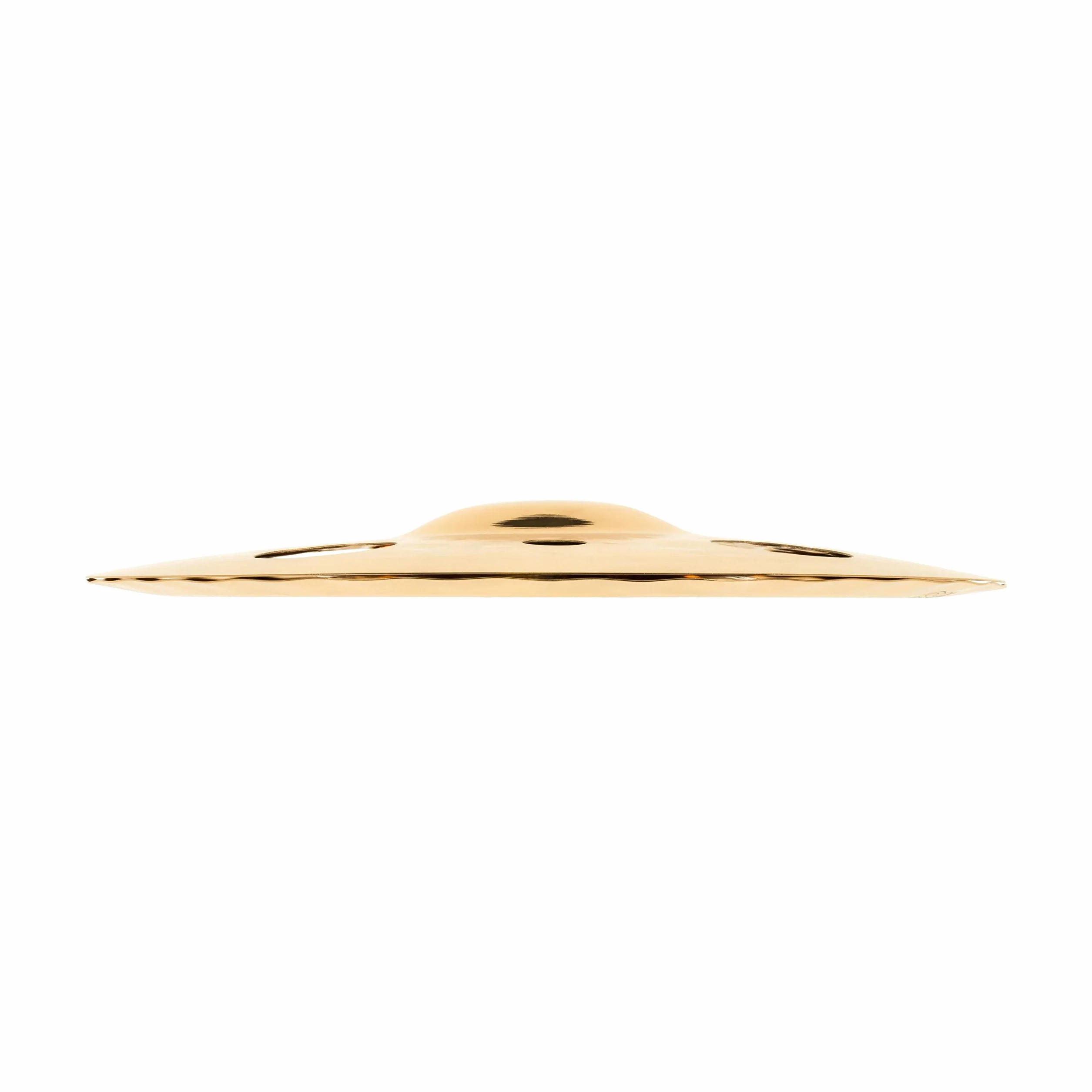 Meinl Cymbals Classics Custom Brilliant Piatti Trash Stack 12 pollici (30,48cm) con fori per Batteria - Coppia - Bronzo B12, Finitura Brillante, Prodotto in Germania (CC-12STK)