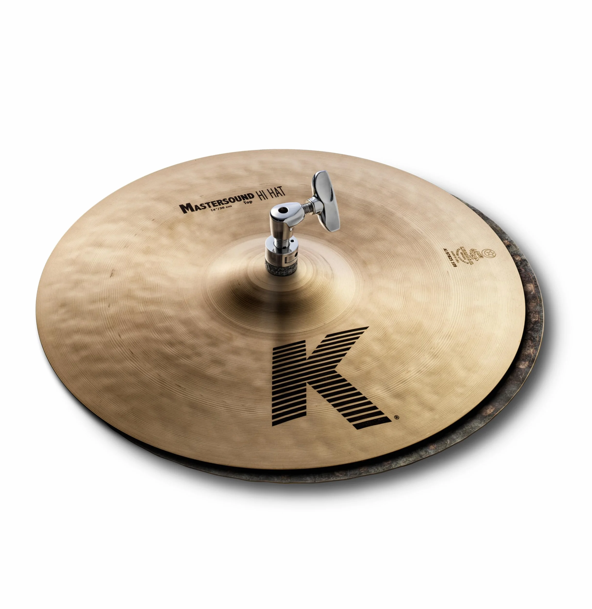 ZILDJIAN - K0909-14" K MASTERSOUND HIHAT PAIR, hi hat da 14" Versione Dark degli HiHats Mastersound,Peso: Medio/Medio Pesante, Finitura: Tradizionale