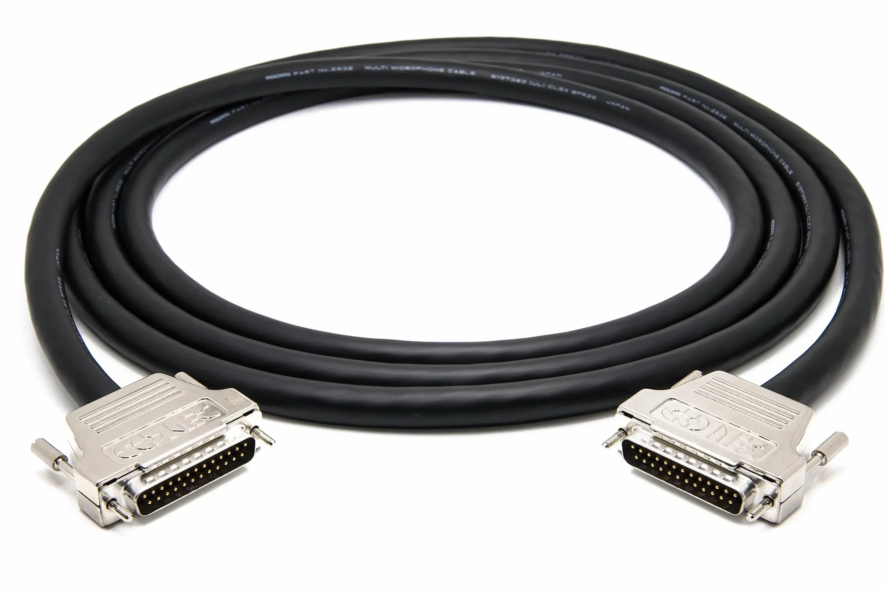 enoaudio Mogami 2932 8ch Multicore Cavo analogico studio | Gold DSUB DB25 Sub-D | HiFi - 1,0 m