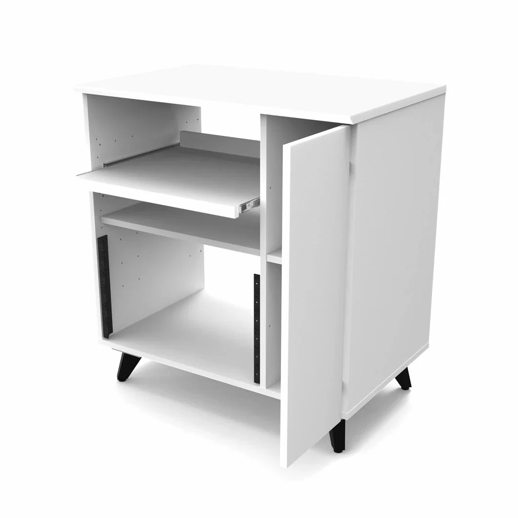 Glorious Modular Side Rack White - Estensione rack da studio per le serie Sound Desk e Workbench