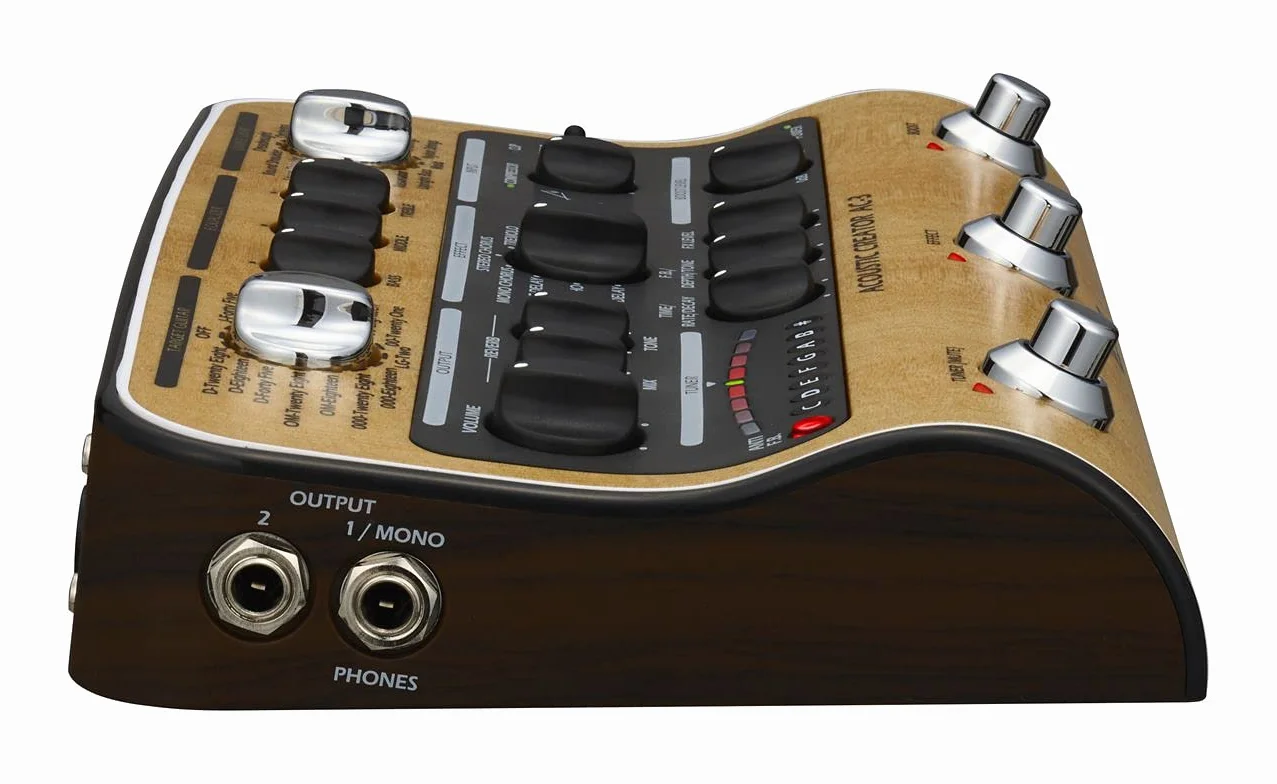 Zoom - AC-3 - Preamp a pedale per chitarra acustica