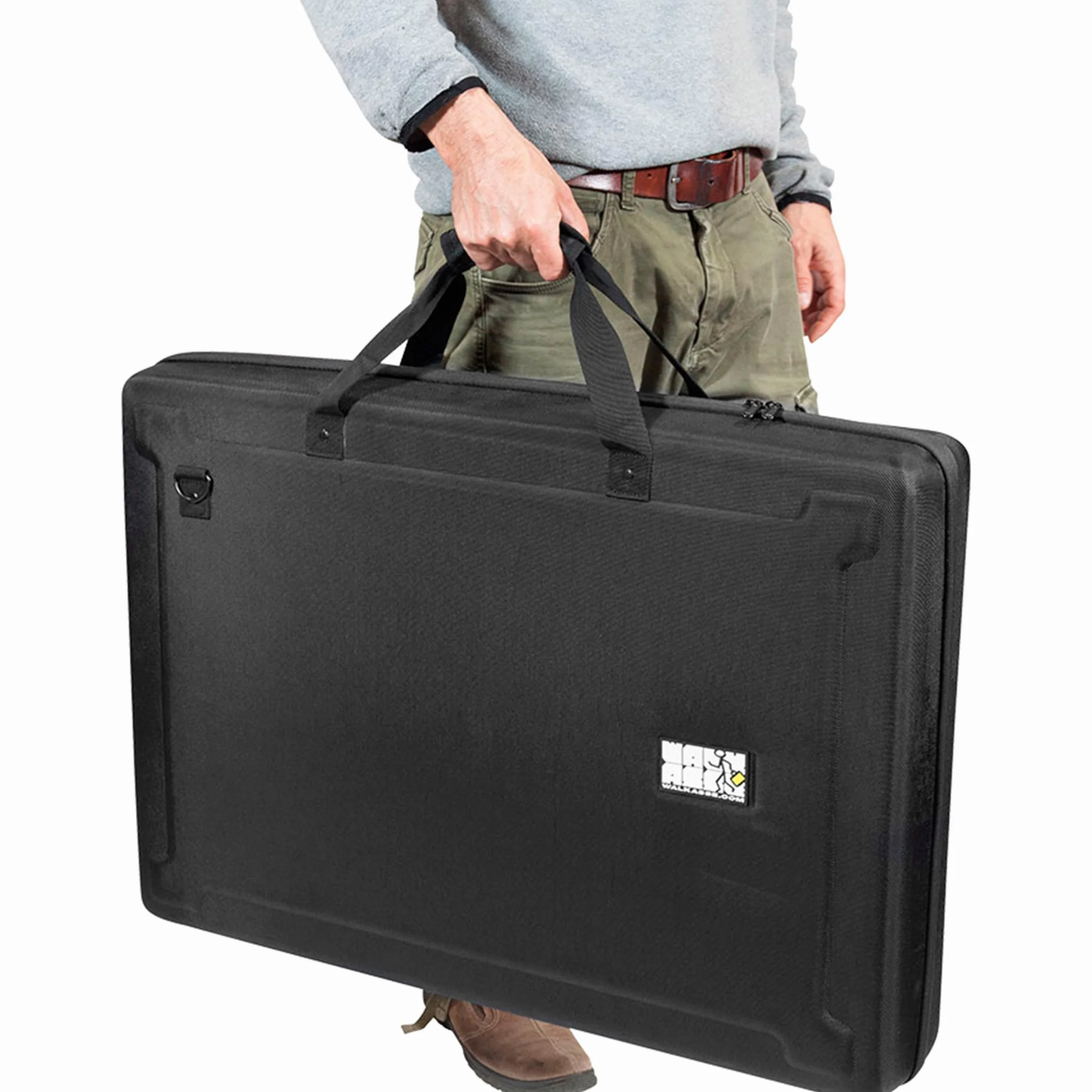Walkasse W-MCB-XDJRX3 Valigia DJ EVA Pioneer XDJ-RX3 nera (Shoulder Bag), Nero, De mano, Valigia EVA Hardcase