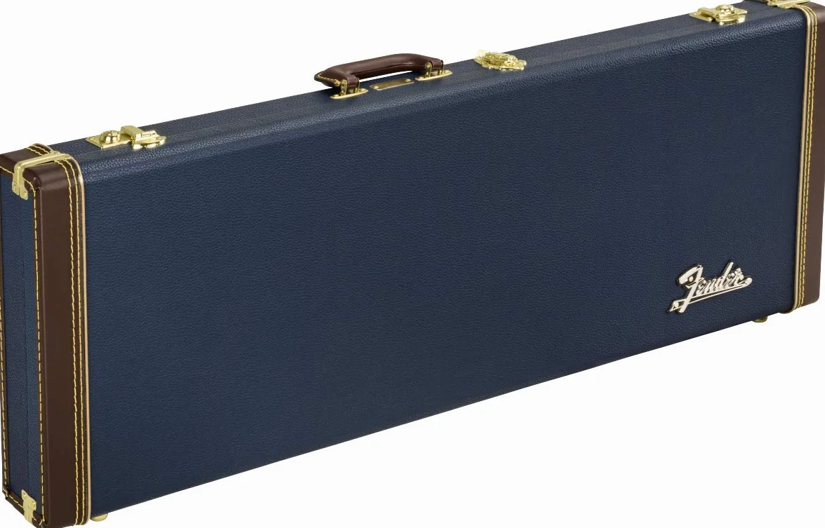 Fender Classic Series Wood Case Strat/Tele, Navy Blue