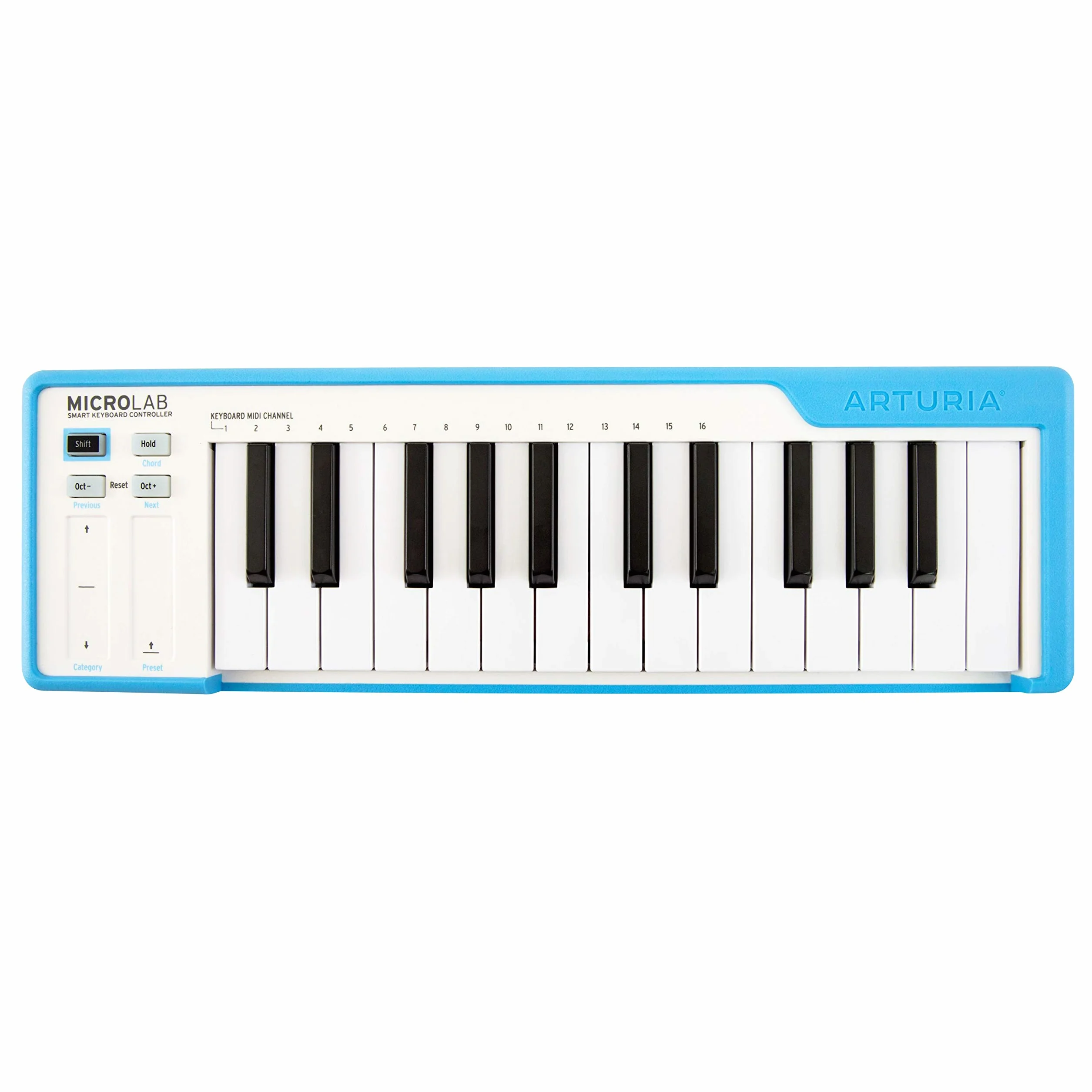 Arturia Microlab Blu – Controller a Tastiera Compatto di 25 Note