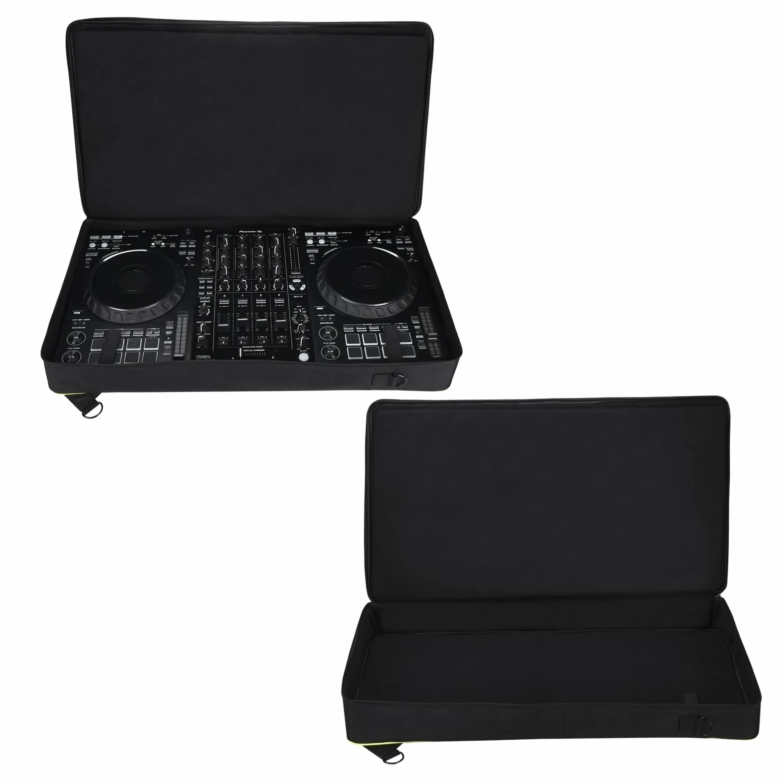 Consolle DJ Borsa Custodie per AlphaTheta DDJ-GRV6,per Pioneer DJ DDJ-FLX10/DDJ-1000SRT/DDJ-1000 DJ Controller,Custodia Viaggi Portatile con Tracolla,Borse per Cuffie,Tablet,Cavo