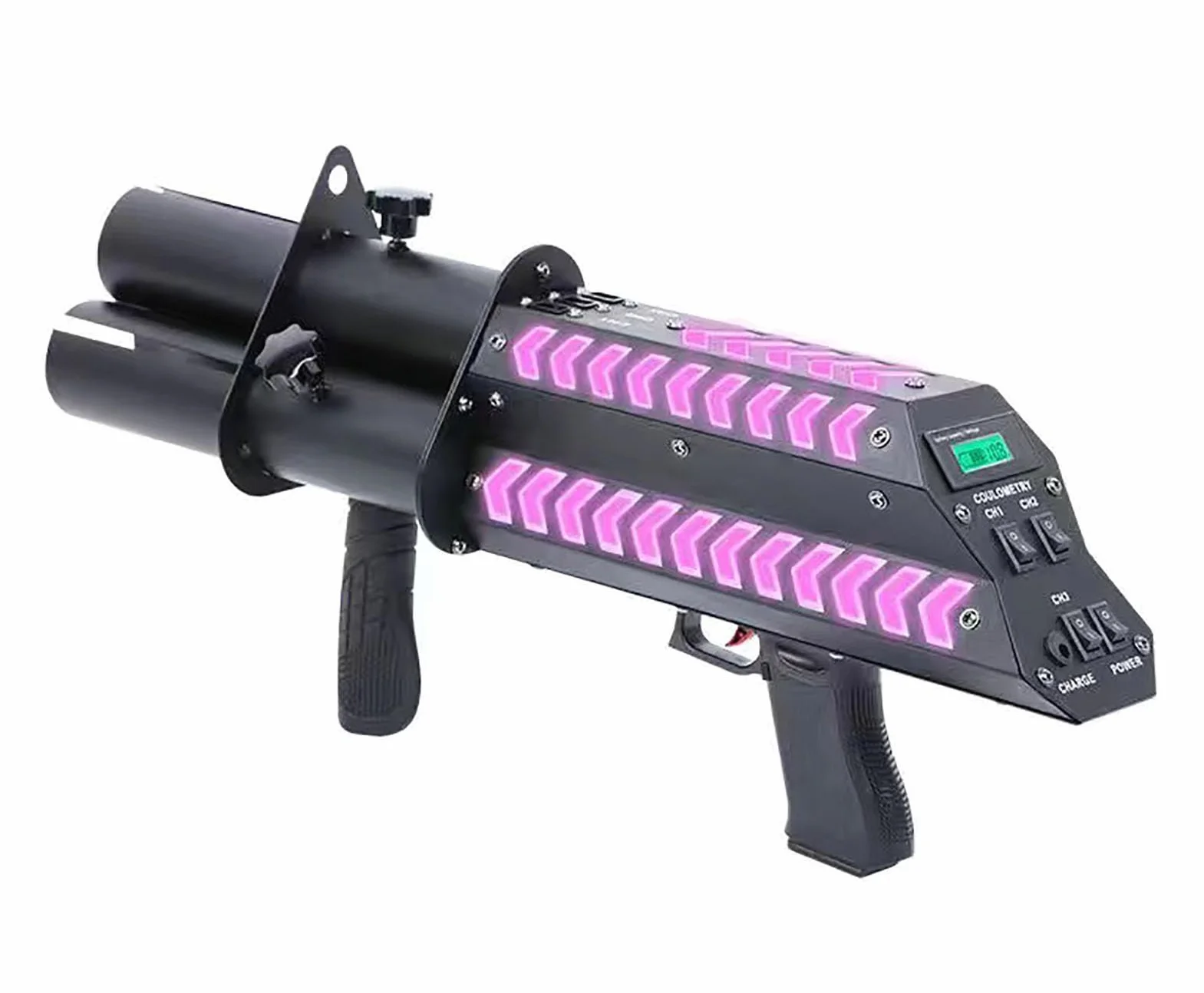Macchina Cannone Elettrica per Coriandoli, Pistola Blaster per Coriandoli, Spara Coriandoli Professionale per Eventi Speciali, Feste, Club, Matrimoni, Concerti