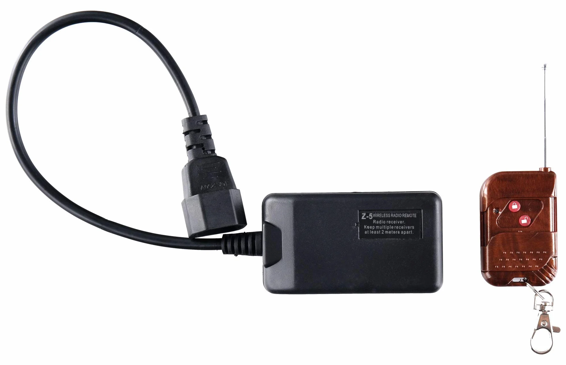 Macchina del Fumo - Showlite SN-1200 W con radiocomando e telecomando