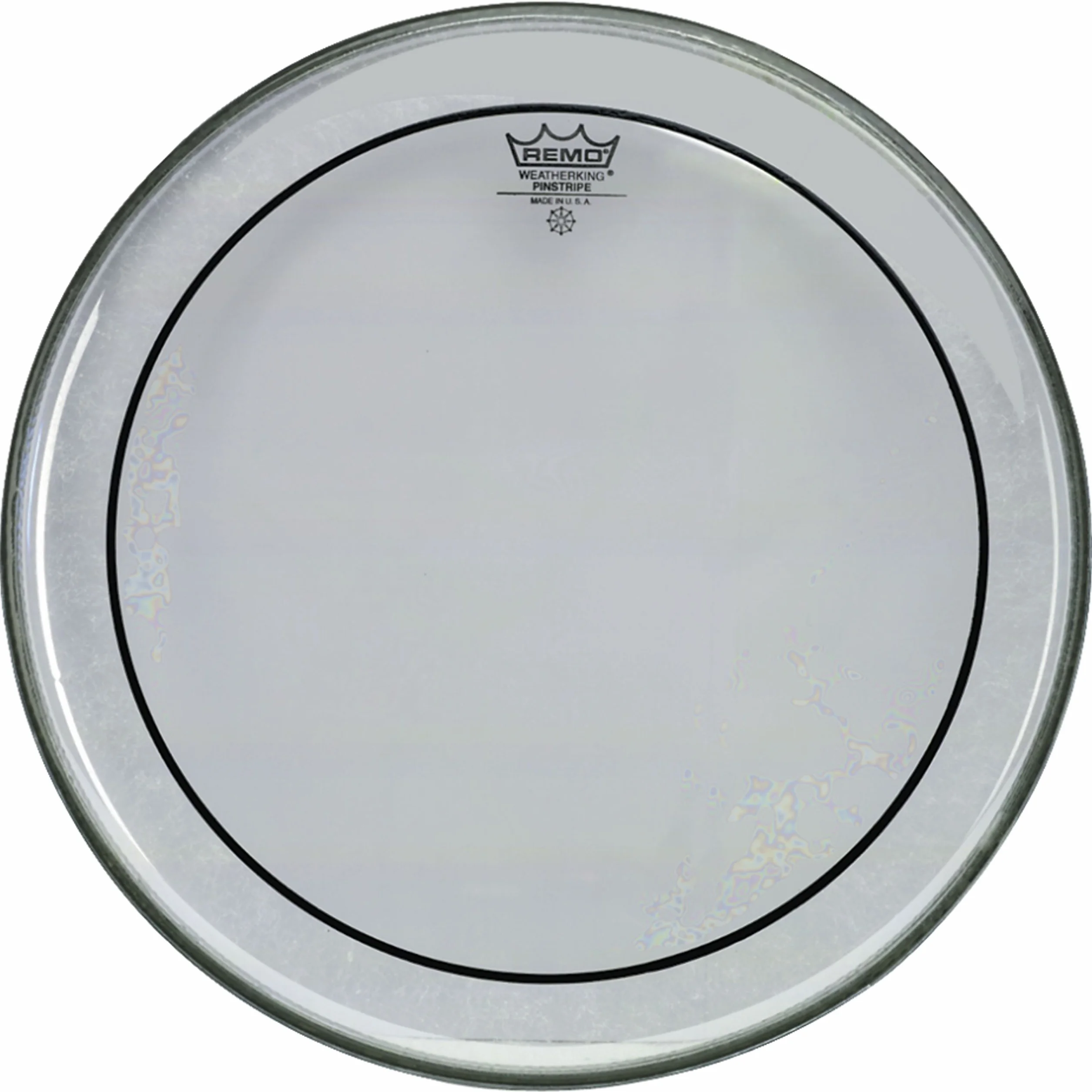 Remo, Pelle per batteria Pinstripe Trasparente, 16" PS-0316-00