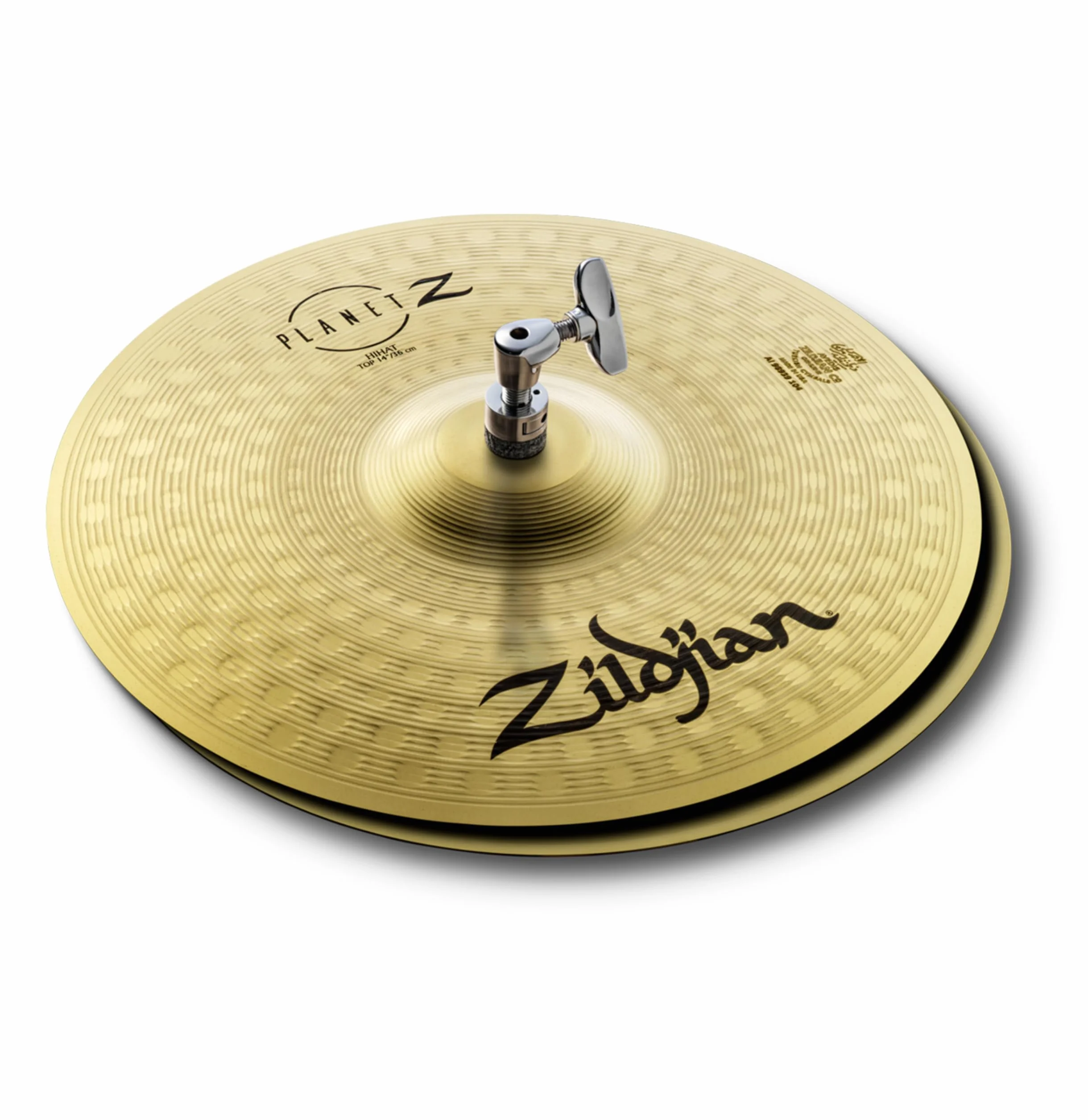 ZILDJIAN - ZP14PR-14" PLANET Z HIHAT PAIR, Diametro: 14", Famiglia: Plannet Z,Peso: Medio Finitura: Tradizionale
