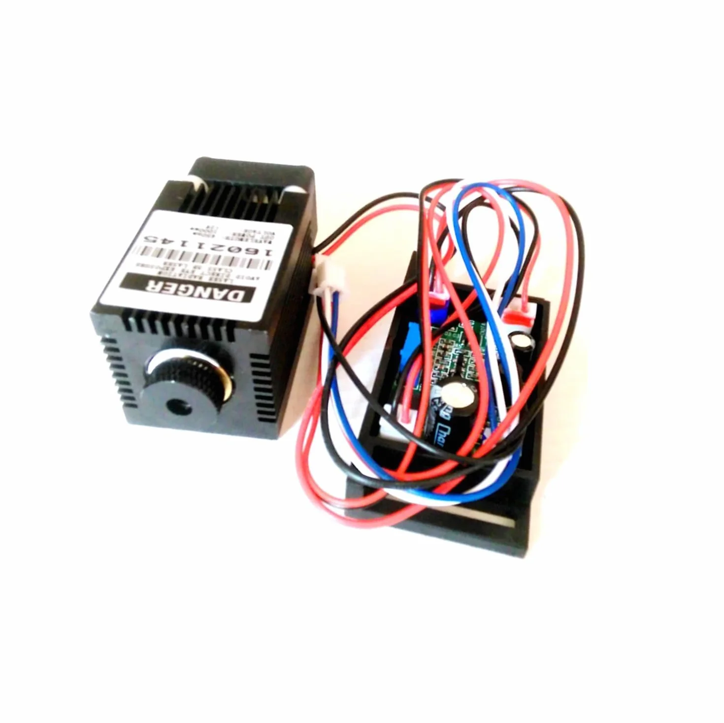 1000mW~1200mW 1W 450nm 445nm Blu Diodo Laser Dot Module w/Driver Out Incisione CNC/TTL