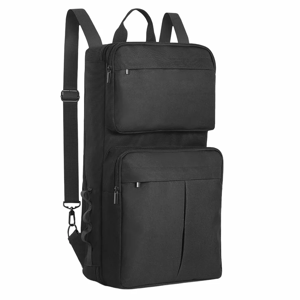 Zaino DJ per Pioneer DDJ-400 DDJ-FLX4 Roland DJ-202 Custodia di controllo DJ Borsa da viaggio leggera anti-graffio tracolla regolabile, Nero , Travel