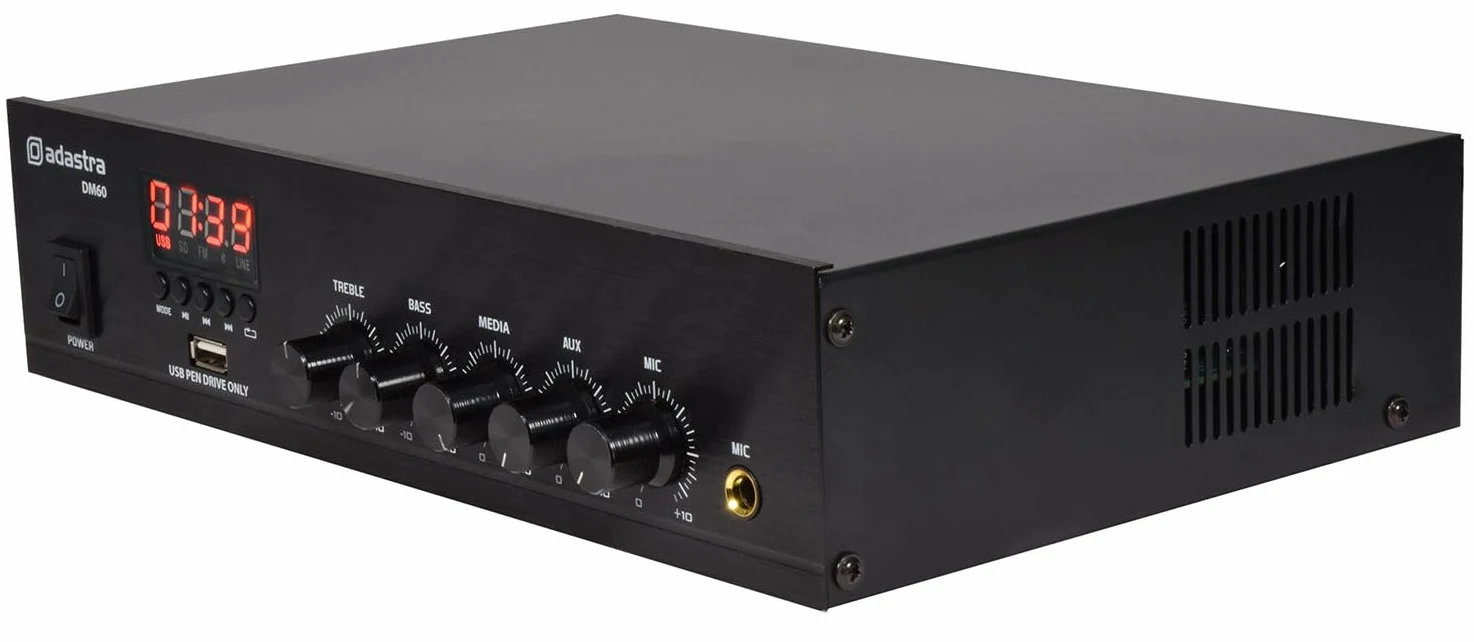 DM60 Digital 100V Mixer-Amp 60W