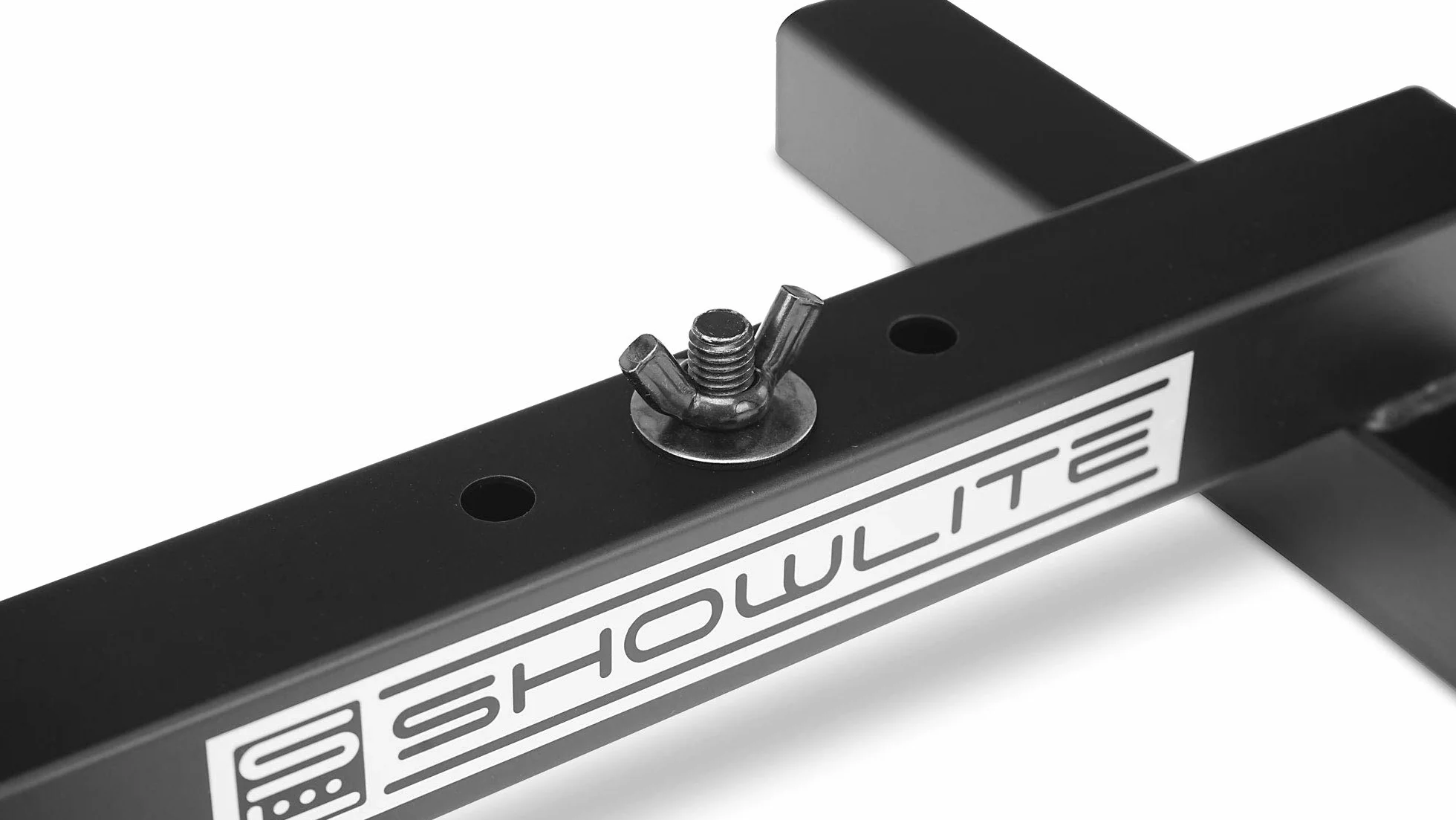 Set da 4 Showlite FLS-10 PAR Supporti da Terra per Luci (Supporti da terra per posizionare faretti, base 26 x 25,5 cm, altezza 6 cm, struttura robusta, impilabili) Nero