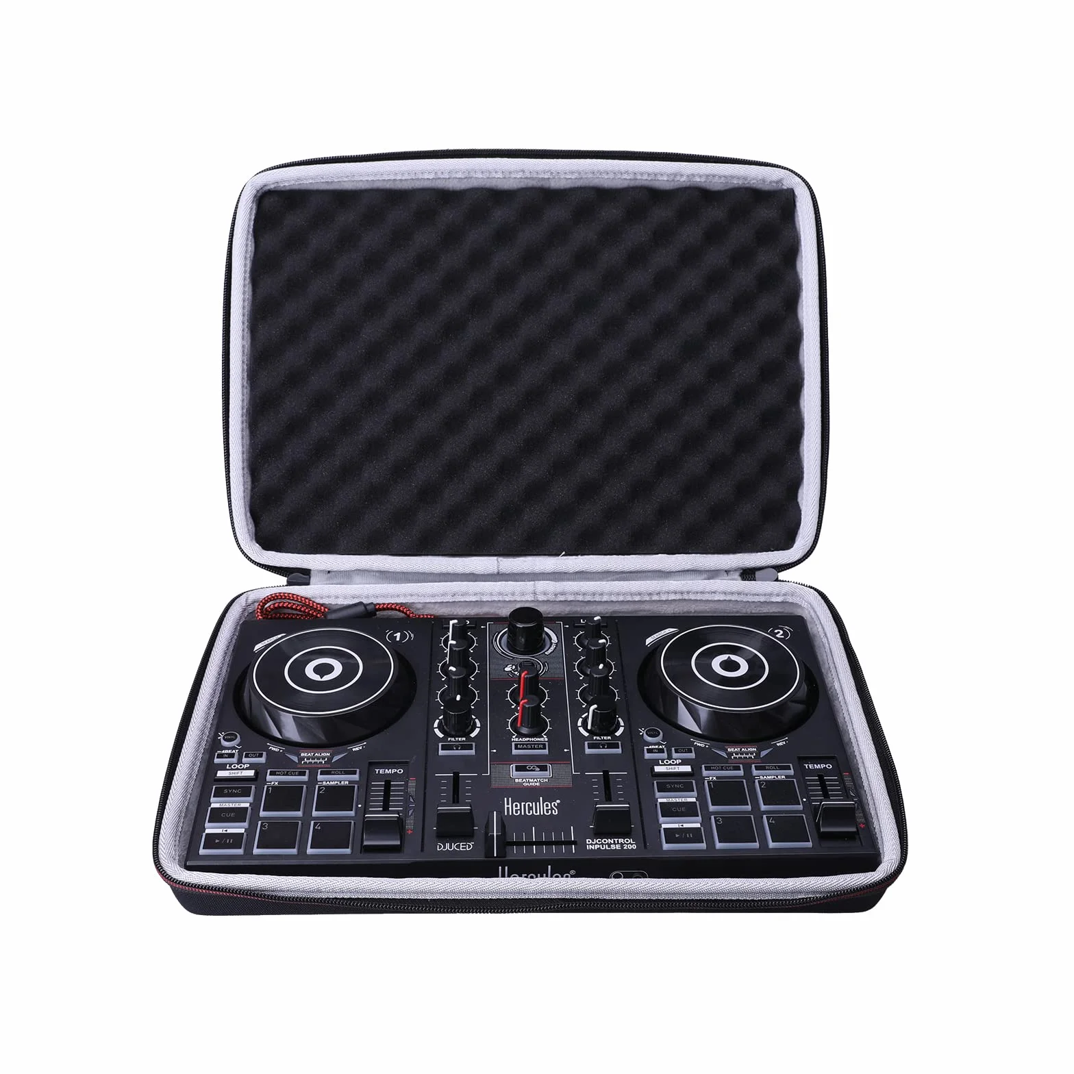 XANAD Custodia per Hercules DJControl Inpulse 200 nero