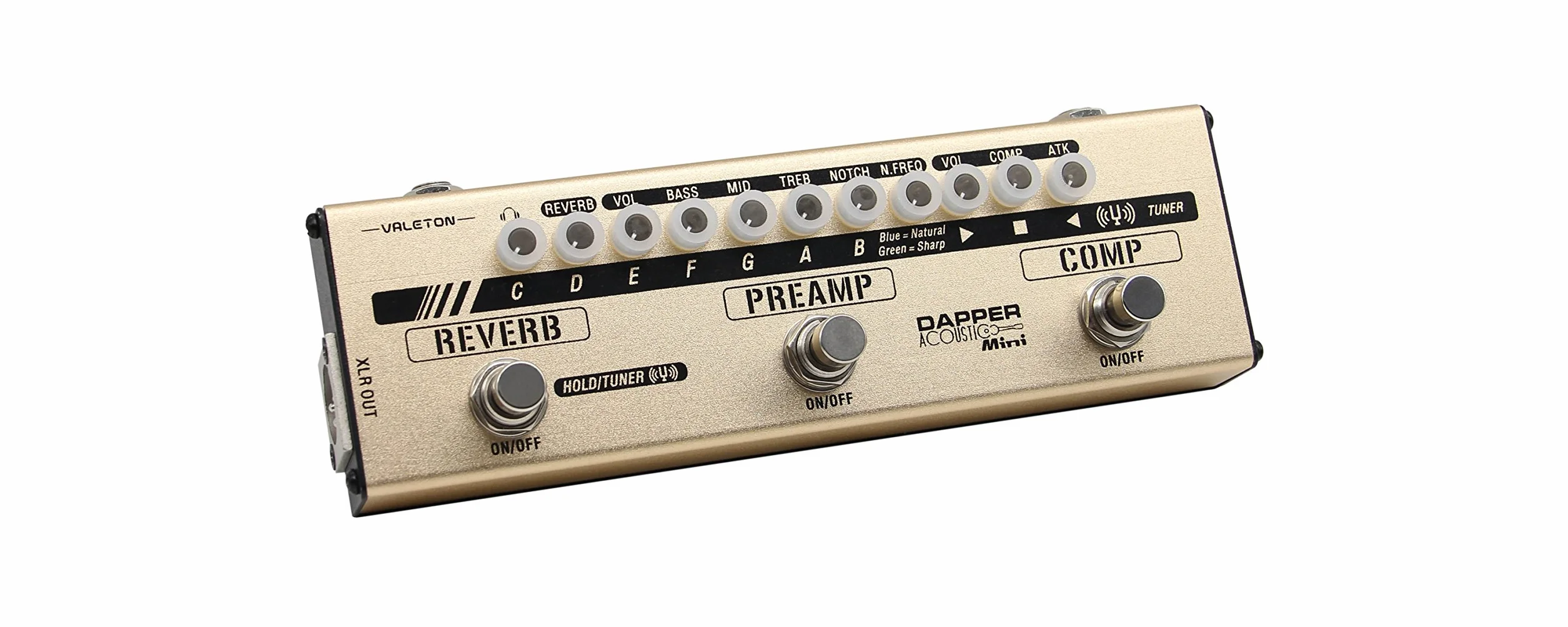 Valeton MES-4 - Acoustic Mini Effetti Strip