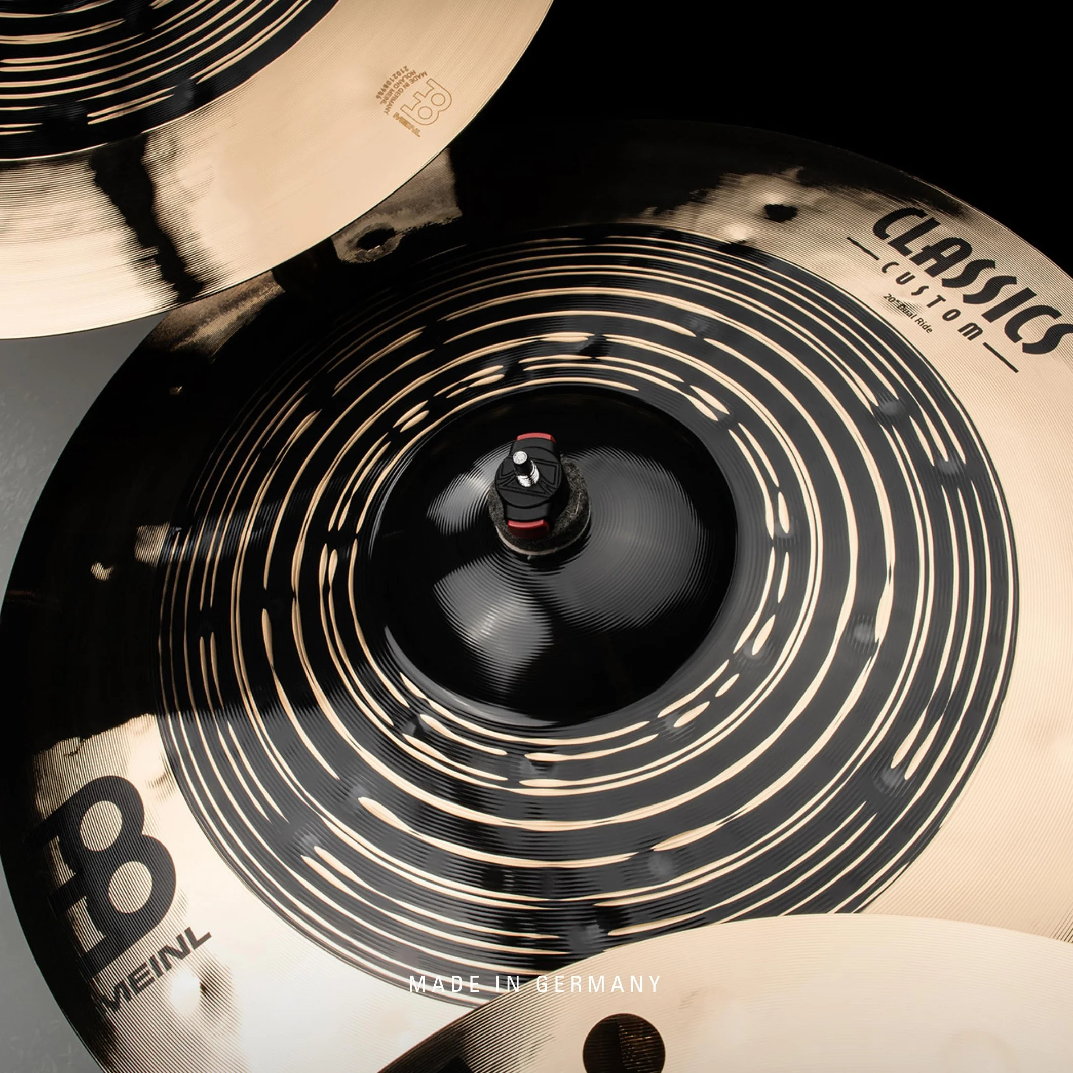 Meinl Cymbals Classics Custom Dual Set Box Pack di Piatti completo (35,56-50,80cm) per Batteria - Bronzo B12, Finitura Scura e Brillante (CCDU141620)