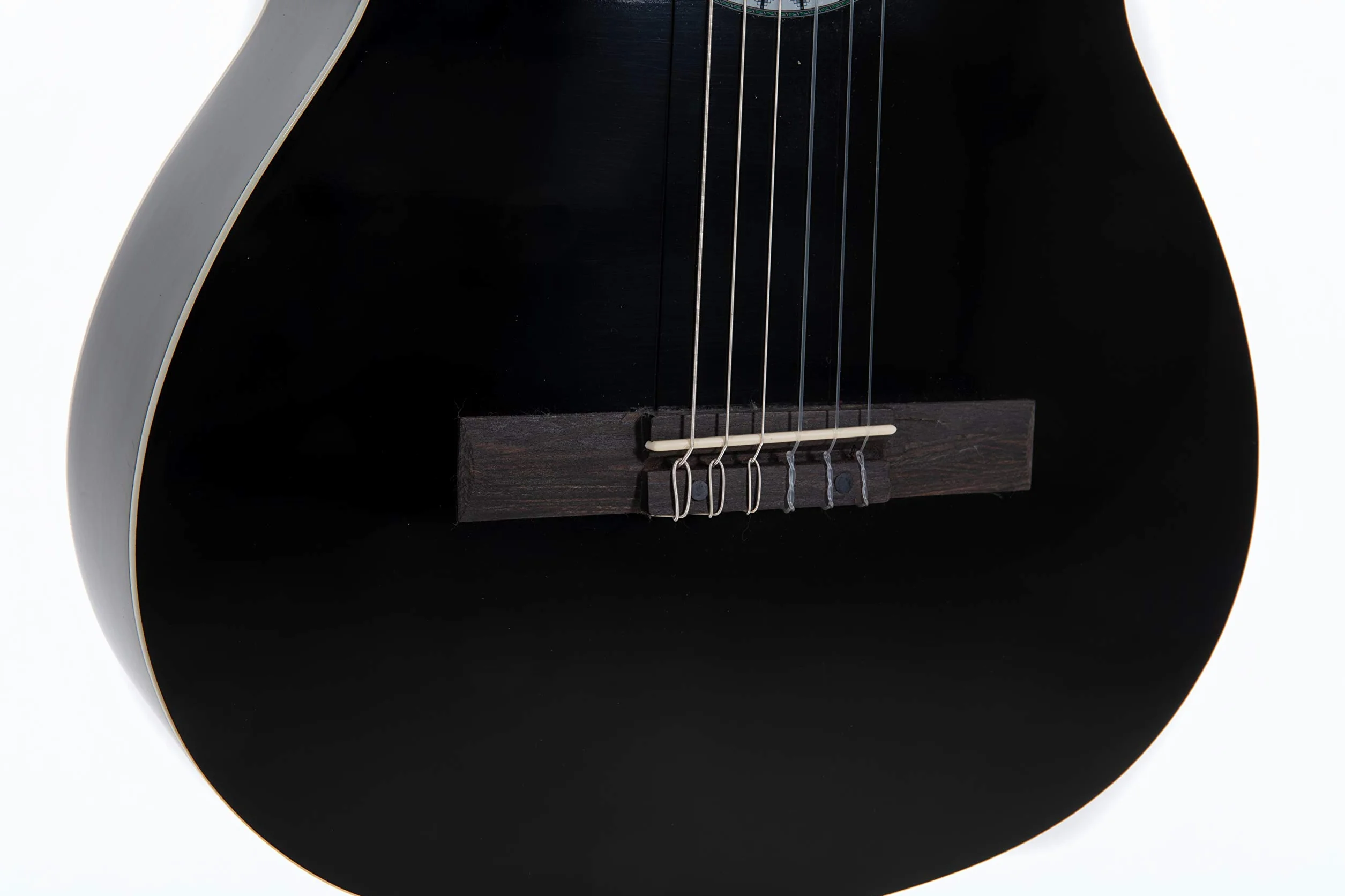 GEWA Chitarra classica, Chitarra Basic, corpo tiglio, tastiera in legno di pakka, meccaniche cromate, 4/4 nero