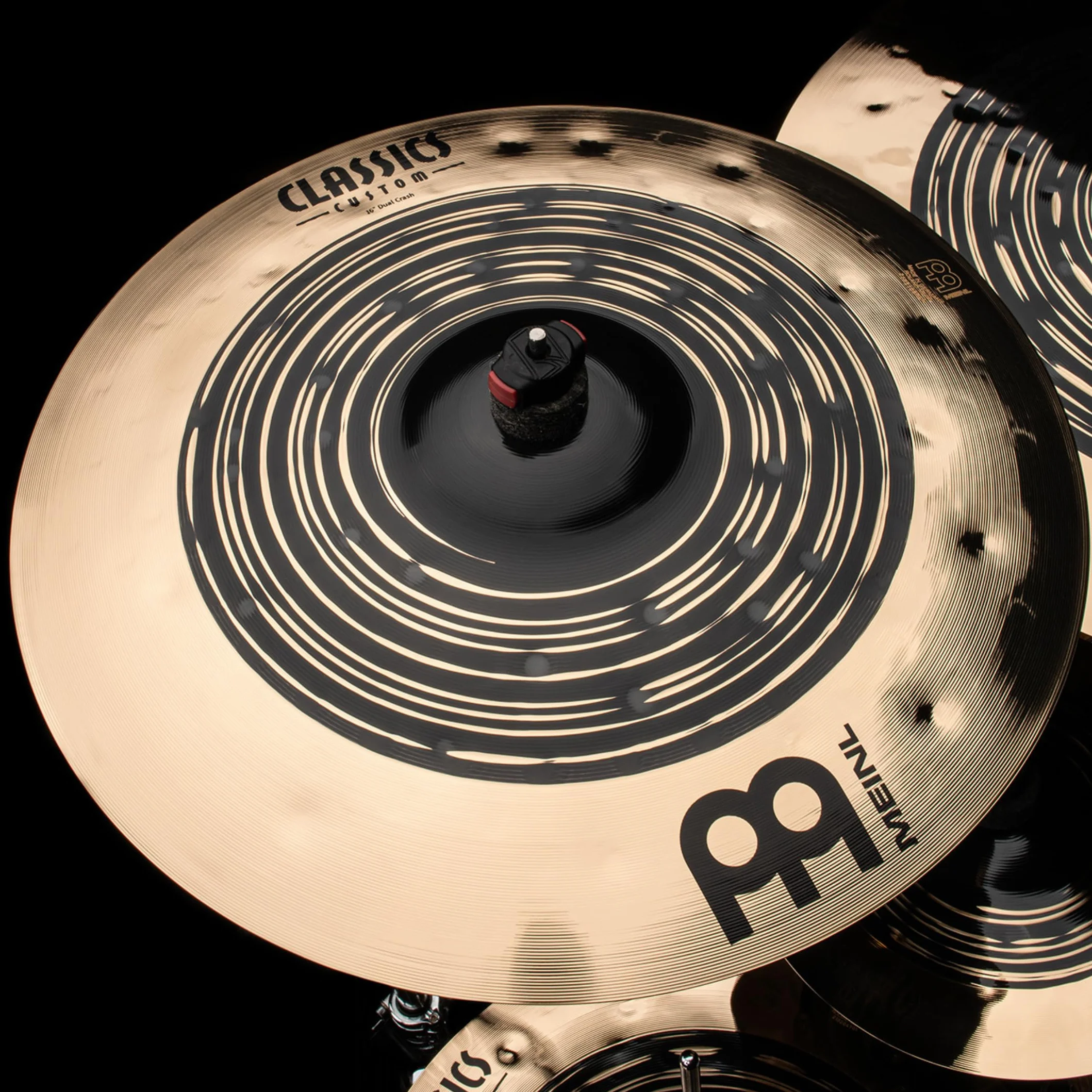 Meinl Cymbals Classics Custom Dual Set Box Pack di Piatti completo (35,56-50,80cm) per Batteria - Bronzo B12, Finitura Scura e Brillante (CCDU141620)