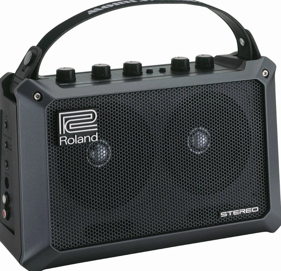 Roland MB-CUBE Ampli portatile per tutte le applicazioni: adatto alla chitarra elettrica e acustica, alle tastiere, all’audio dal computer