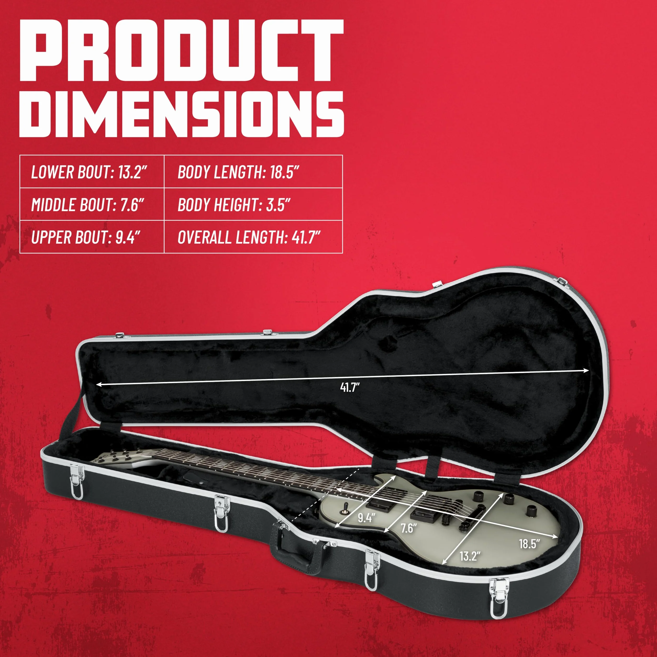 Gator Cases - GC-LPS - astuccio per chitarra elettrica tipo Gibson® Les Paul®