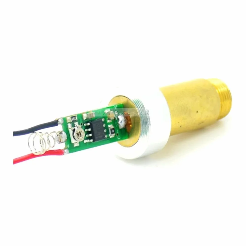 Alta potenza 1W 445nm Modulo laser blu 1000mw w/dissipatore di calore & 6.7V~7.5V