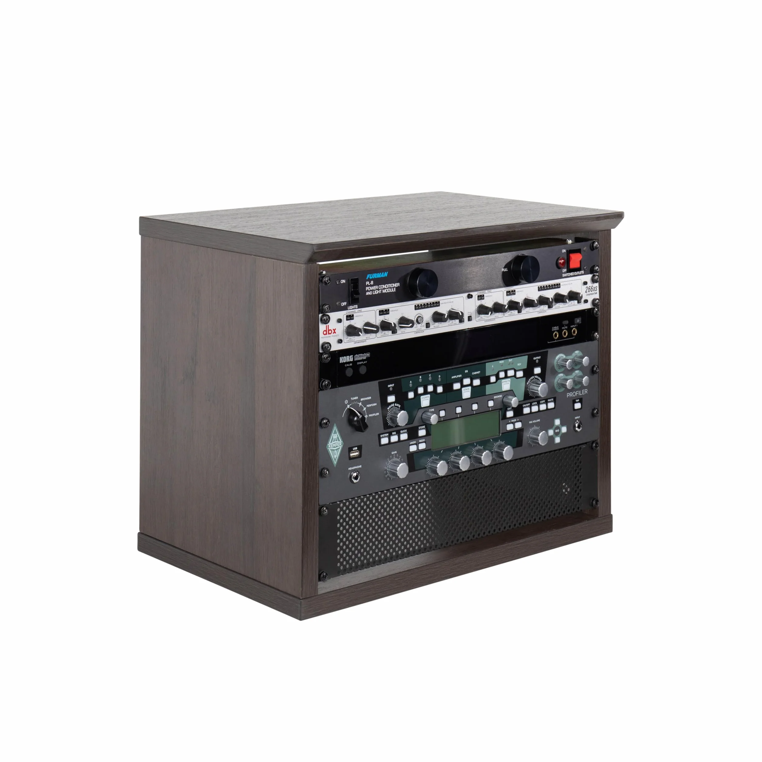 Gator Frameworks GFW-ELITERK-8U-BRN - Mobile da tavolo serie Elite
