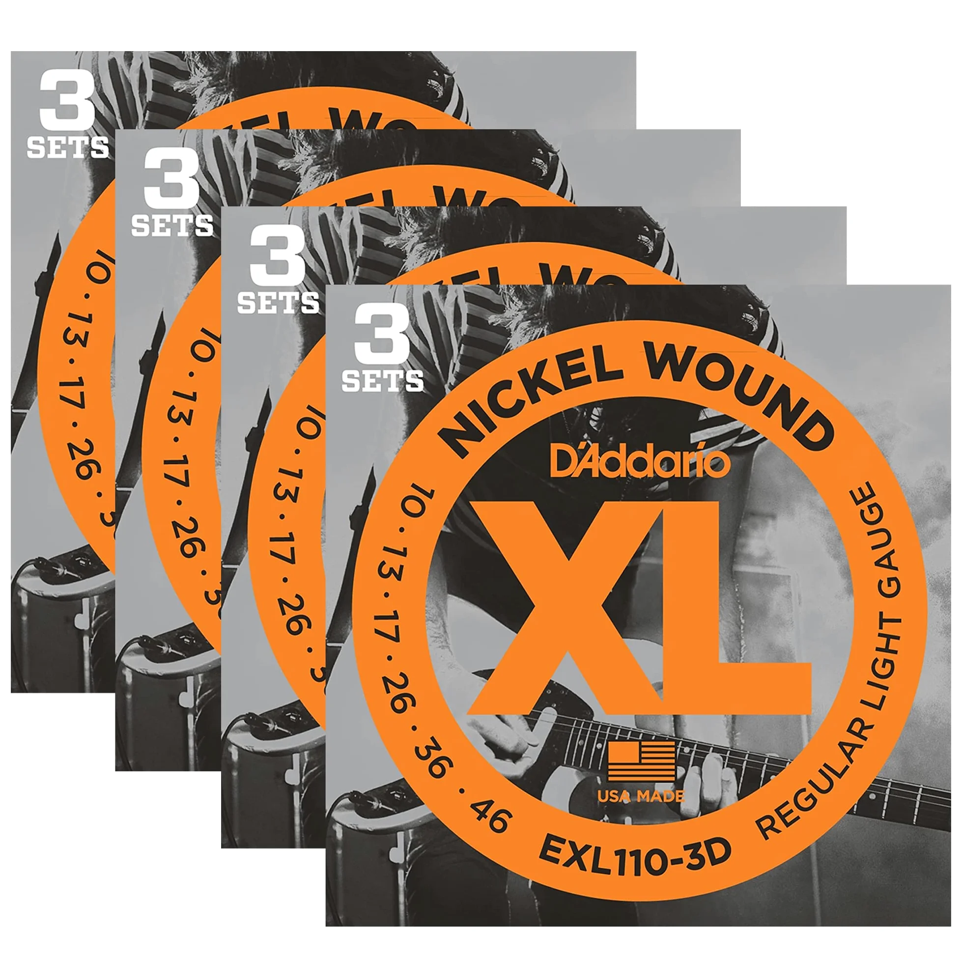 D' Addario EXL110 – 12P – Set di corde elettrico