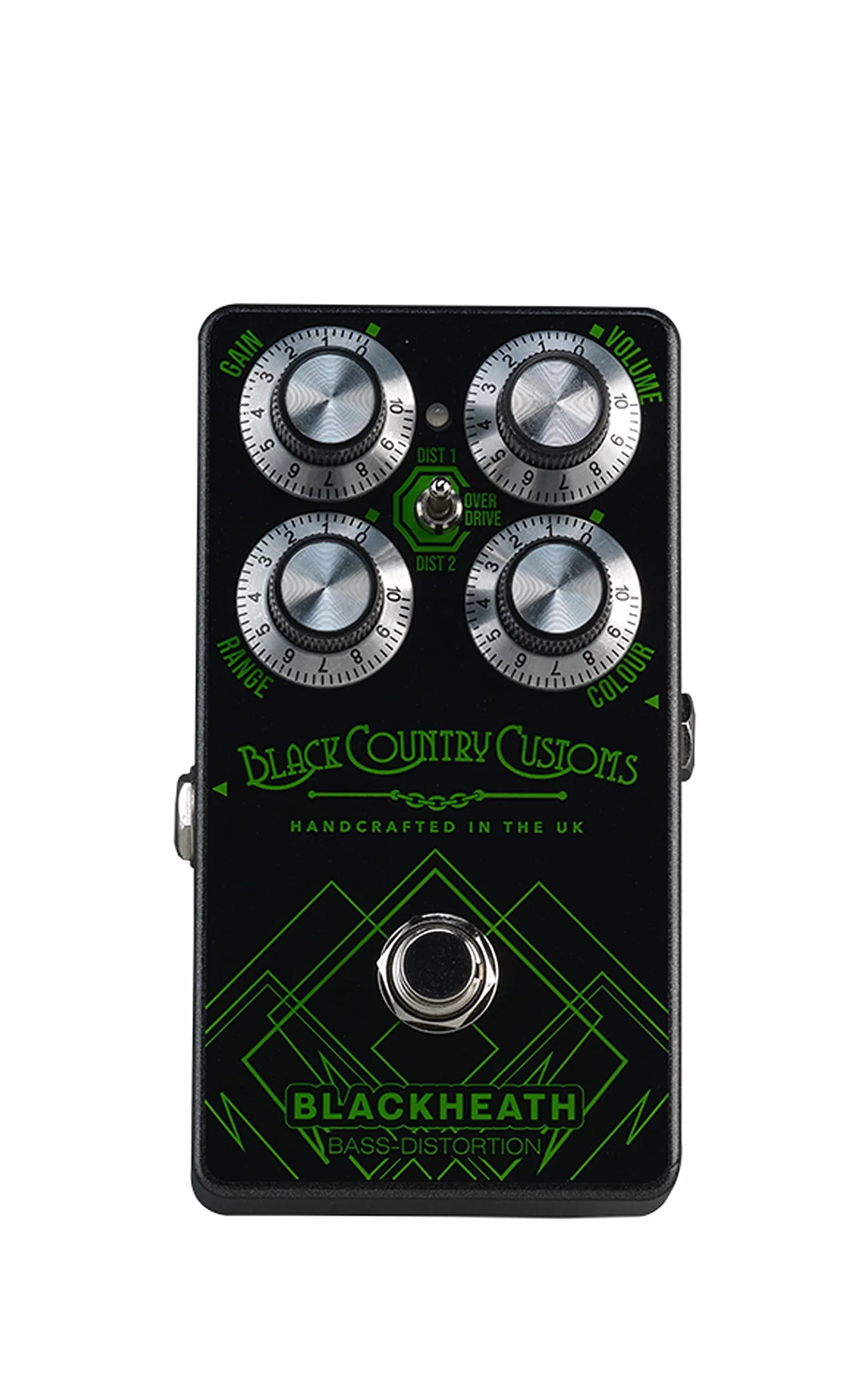 Laney Black Country Customs Blackheath Boutique - Distorsione a pedale effetto basso, BCC