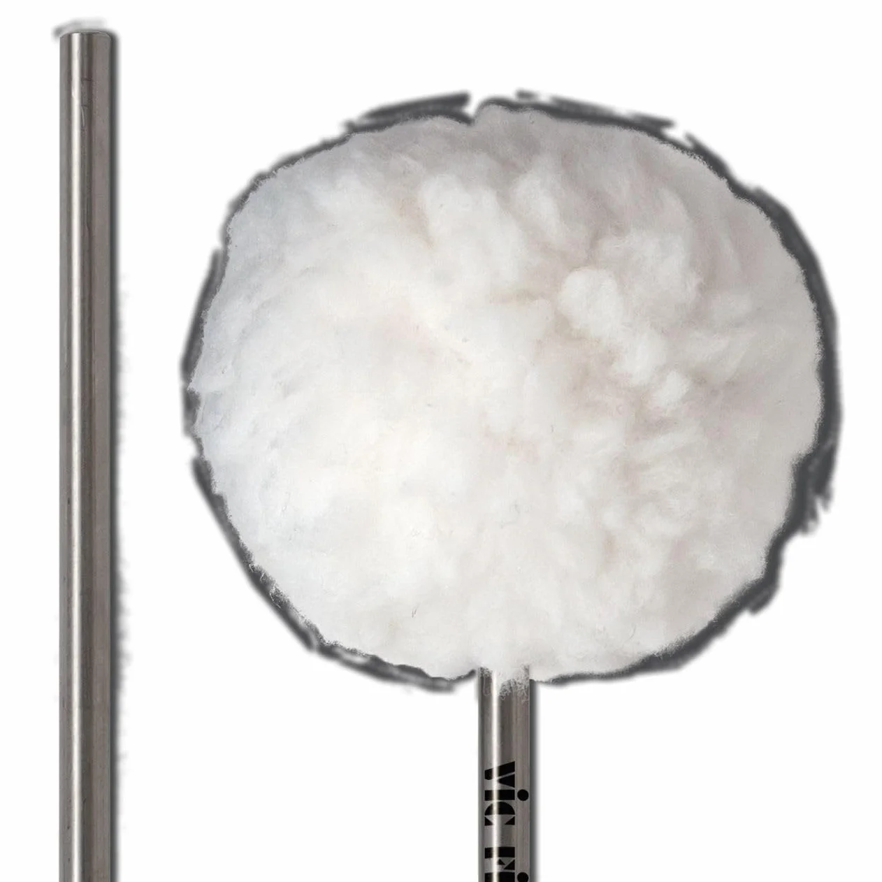 Vic Firth - Pedale per Grancassa VicKick Beaters® - Feltro ricoperto di pile Testa Rigida di Acero