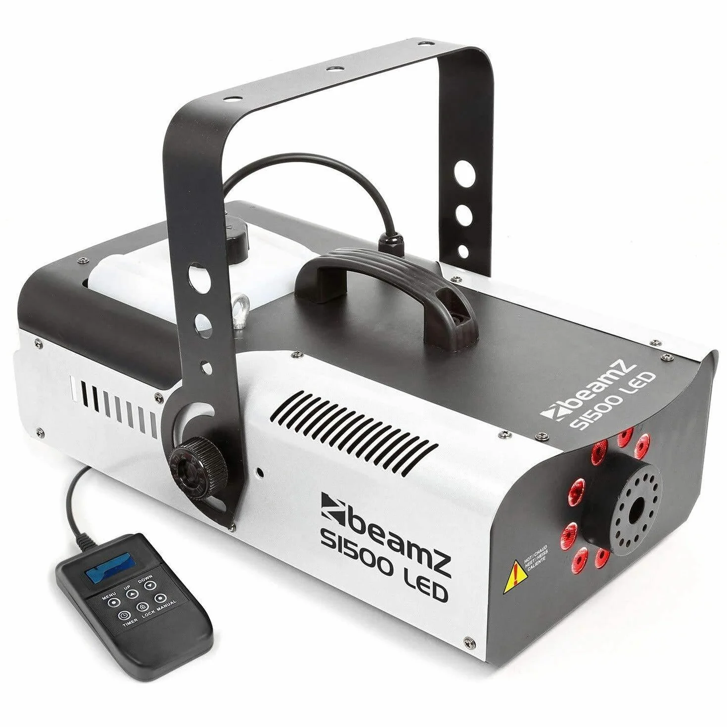 BeamZ S1500LED Smoke machine 2,5 L Nero, Bianco 1500 W