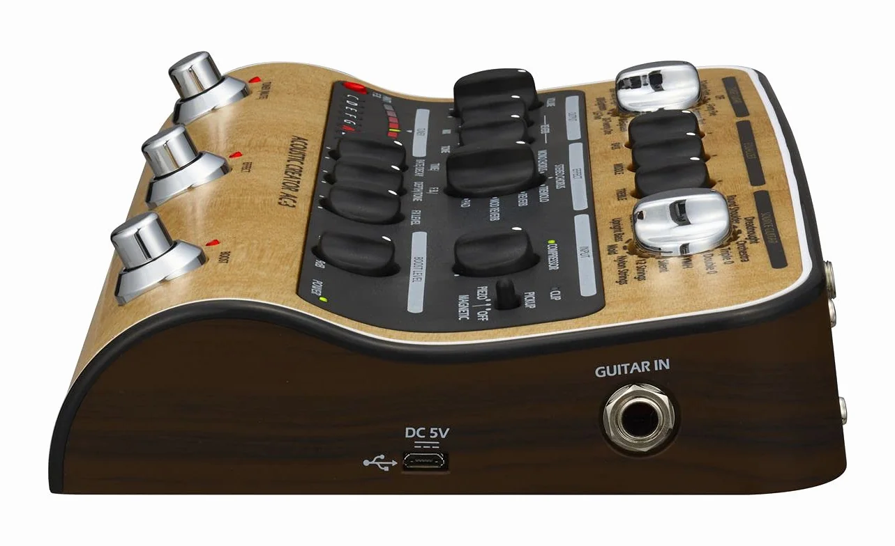 Zoom - AC-3 - Preamp a pedale per chitarra acustica